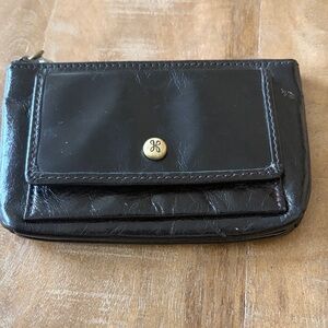 HOBO Black Leather Wallet